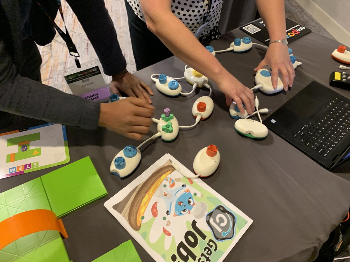APHfortheBlind's tweet photo. One great thing about an in-person Annual Meeting is the opportunity to get hands-on with educational tools and technology and take a deep dive into our services. #APH22 #APHEmpowered https://t.co/zu1jPzx0nK