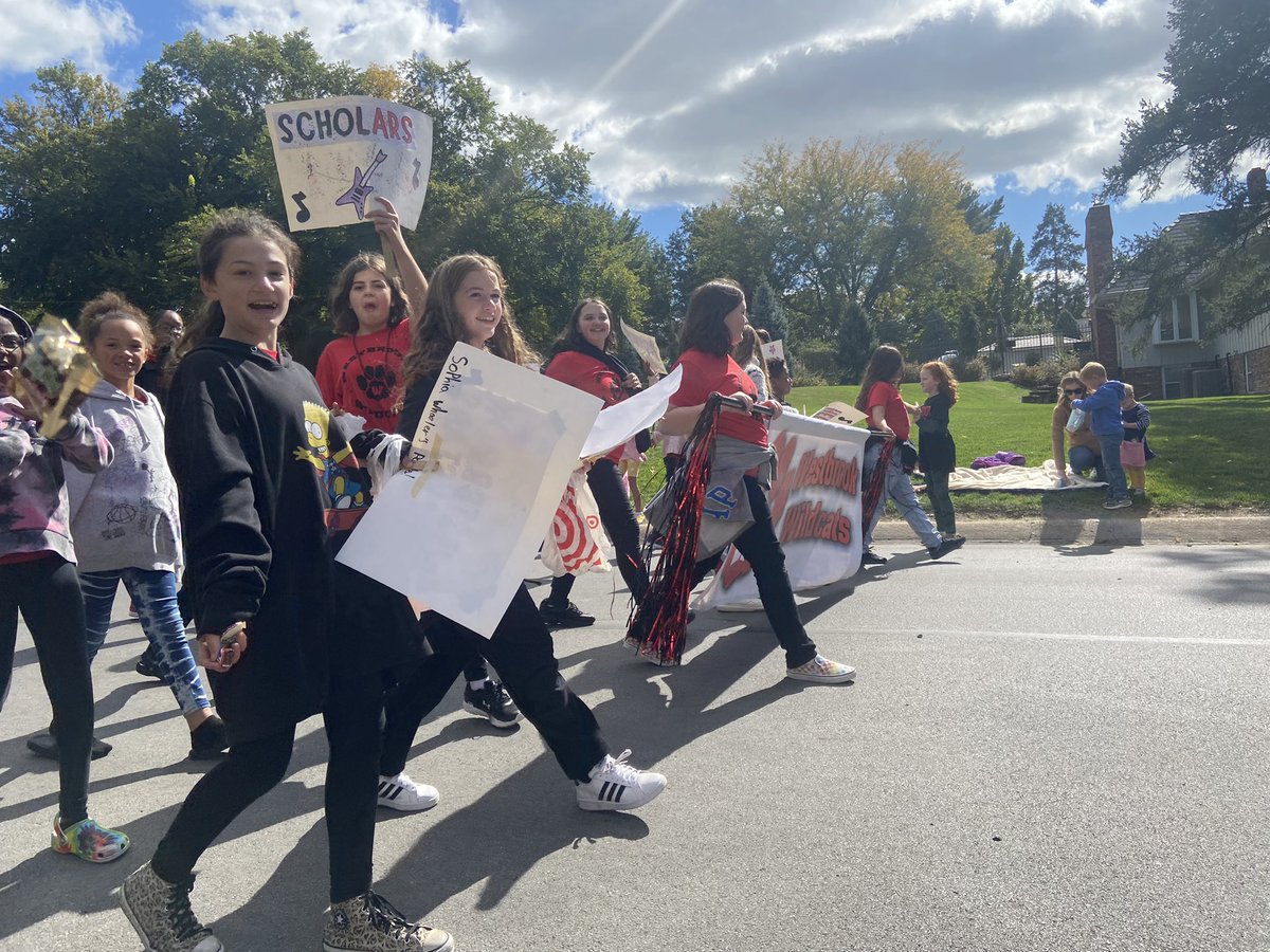Westbrook at the Westside Homecoming Parade! Go Warriors! #WeAreWildcats #WeAreWestside <a href="/Westside66/">Westside Community Schools</a>