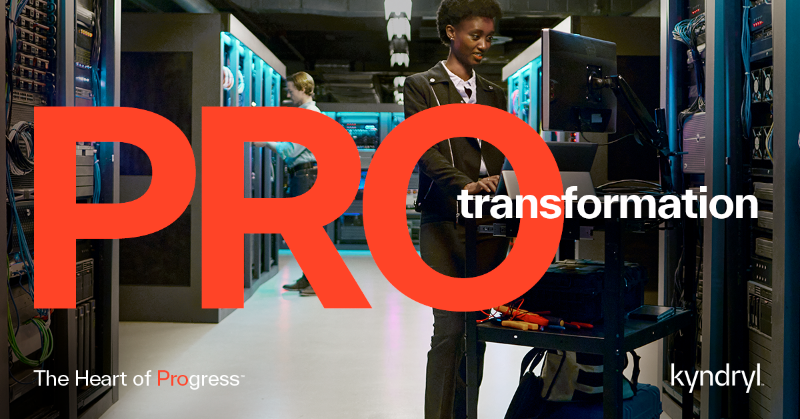 Kyndryl's tweet photo. At Kyndryl, we stand up for progress, relentlessly transforming businesses in ways that move the world forward.​​ #TheHeartofProgress