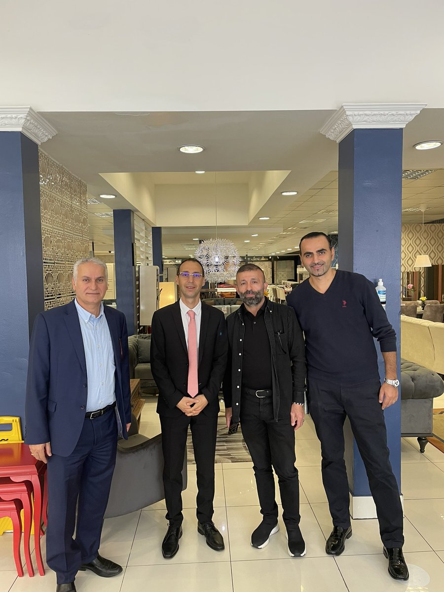 Enfield’da hizmet veren İstikbal, İpek/Çilek ve Doğtaş’ı ziyaret etmekten mutluluk duyduk. Mobilya firmalarımız Birleşik Krallık’ta da çok tercih ediliyor.

It was a pleasure to visit İstikbal, İpek/Çilek and Doğtaş in Enfield. Turkish furniture brands are very popular in the UK.