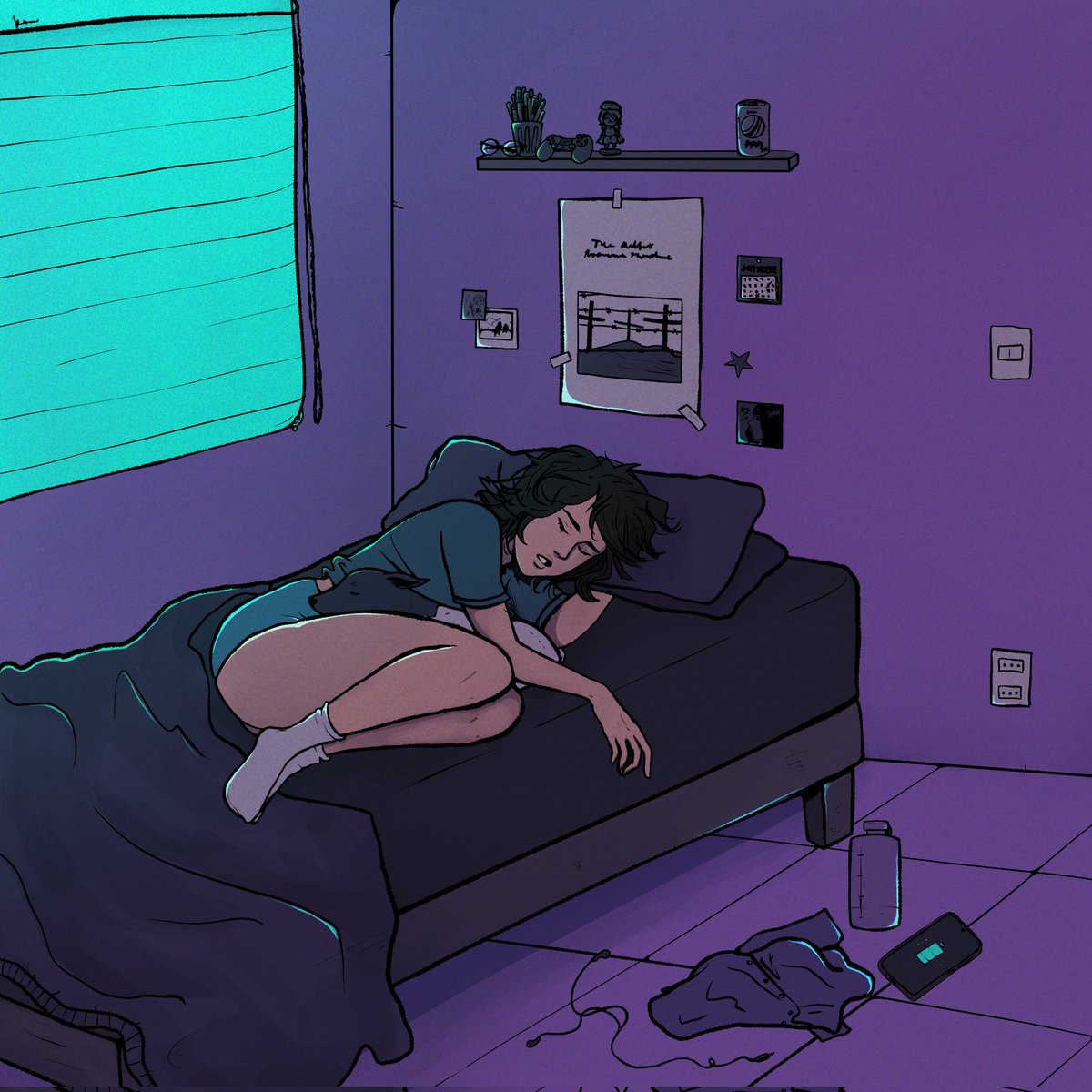 bonzibi's tweet photo. 😴😴
#digitaldrawing #clipstudiopaint #digitalartist #dibujodigital #matepad11 #painttoolsai #originalcharacter #lineart #art #digitalart https://t.co/1FsecIi4cl