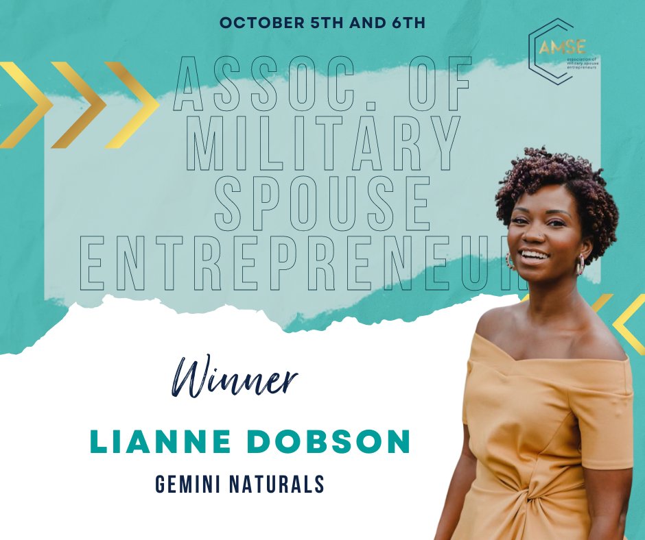 💙AMSE Conference Update:

Help us congratulate of Gemini Naturals, who won $5k at yesterday's pitch competition. S

Congratulations to all the applicants and finalists. We are so excited about your future and wish you all the best.