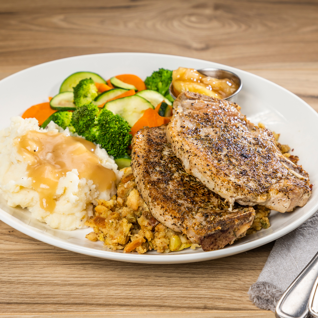 Hofs_Hut's tweet photo. Nothing says Fall quite like our Double Pork Chops. https://t.co/YZeDGokx6J