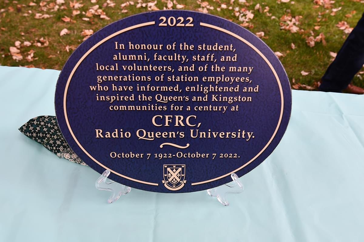 Happy birthday to our campus radio station, <a href="/CFRC/">CFRC RADIO</a>! Serving Kingston for 100years! #ygk