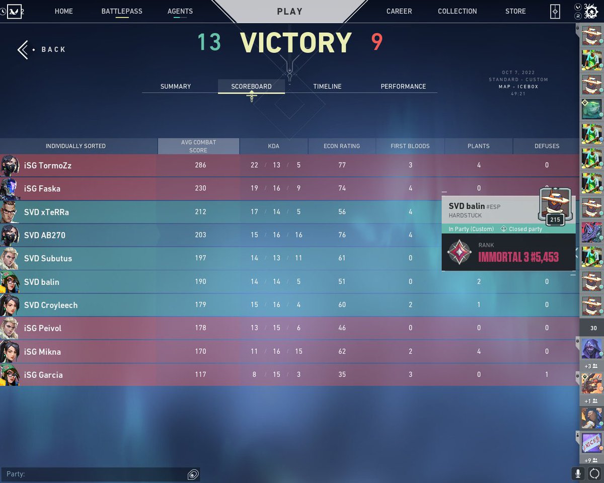 Terra_vlr's tweet photo. Perdemos en tercera ronda 5-13 vs #dATHITANS ,no tengo dudas que van a ganar este clasificatorio, En cuánto a mi, toca chillear y ayudar mañana al equipo para conseguir nuestro objetivo. Se gana como equipo y se pierde como equipo❤️. https://t.co/8gq0E2bfFG