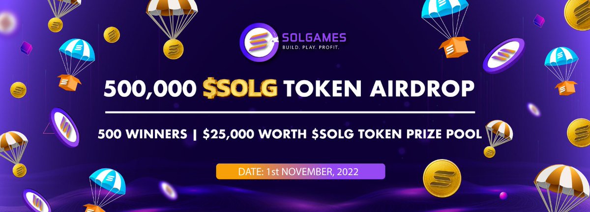 LorretaPresh's tweet photo. 🎁📣 EXCITED TO ANNOUNCE THAT I HAVE JOINED #SOLGAMES MASSIVE #Airdrop 🔥🥳🥳
POOL WORTH OF $25,000 IN $SOLG 💰
To Enter:
✅ Follow @solgames_fun 
❤️Like &amp; 🔁RT 🙍🏻‍♂️Tag 5 friends
✅Finish Tasks here: https://t.co/uN926XllRr

🏆WINNERS ARE PICKED ON 1st NOV🏆
#Airdrop #Giveaway #NFT https://t.co/no5k11W8OR