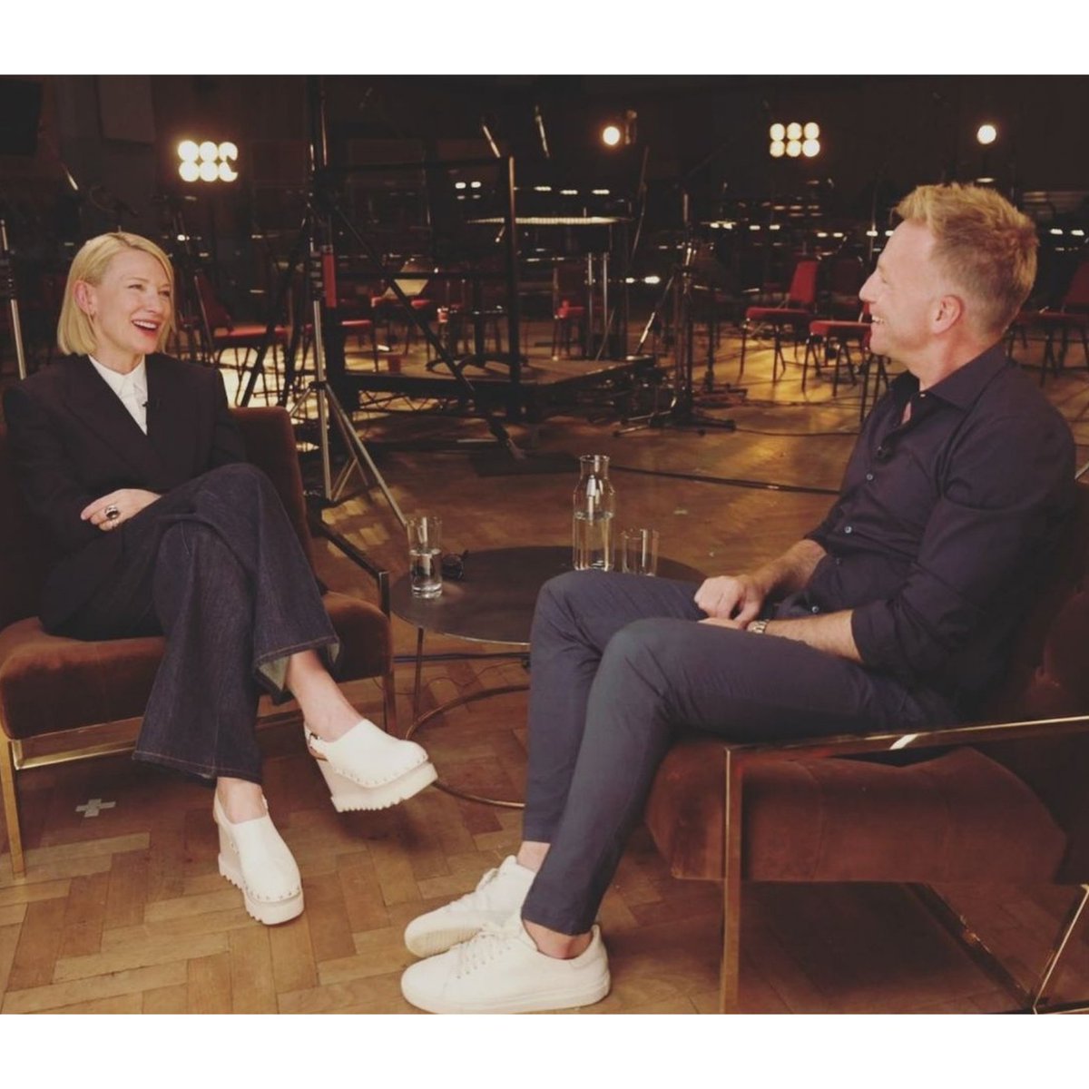 Cate Blanchett at Abbey Road Studios
