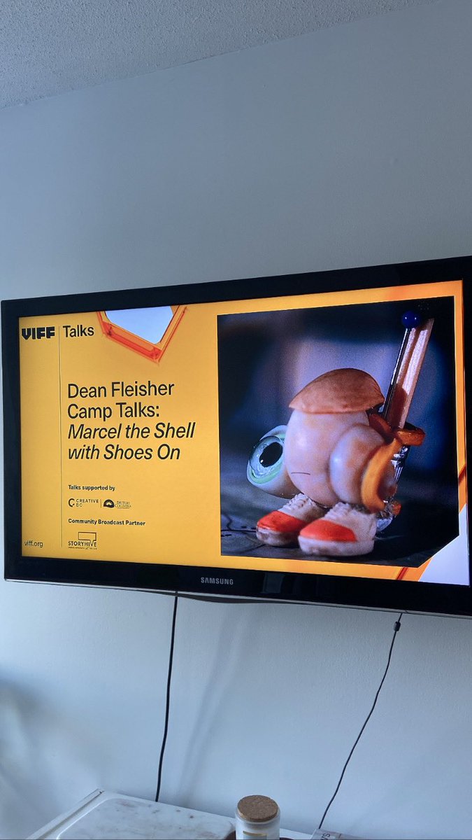 VIFFest's tweet photo. Setting up on VIFF Connect for our hotly anticipated #VIFFTalks discussion with @DFLEISCHERCAMP! 🐚 https://t.co/PvEz5qBPlc