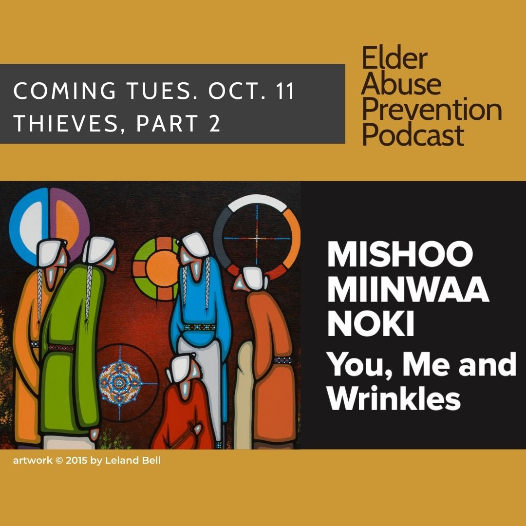 sheatre's tweet photo. With guest panelists Jason Cranny, Suzy Jones, Spring Dawn Keeshig, Jodi Bradfield, Martina Osamawick, Rose Anne Beaudry and Mary Ann Sackabuckshkum. To catch up on previous episodes, visit https://t.co/UCVSe2DJii  #elderabuseprevention #Indigenousvoices #community #healing https://t.co/Keq0u10tg2
