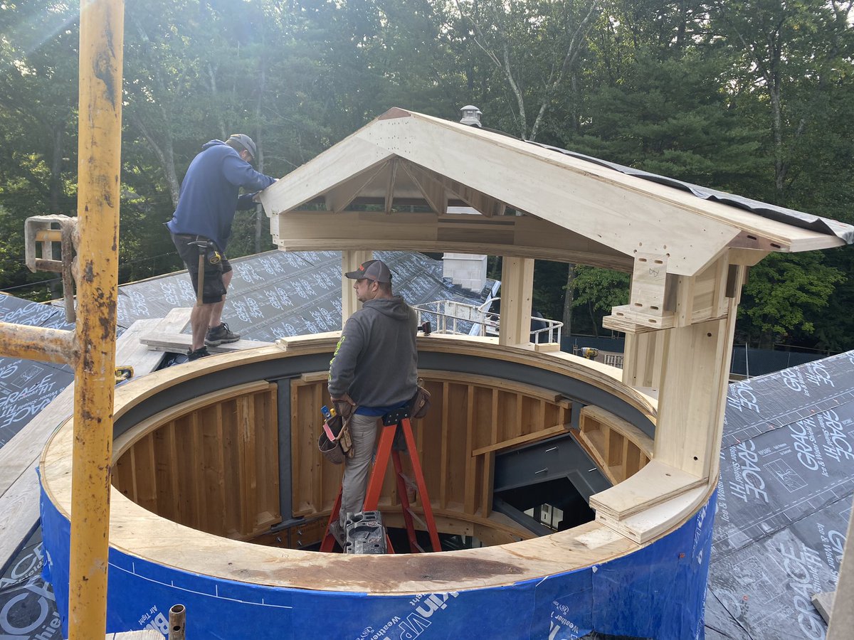 te2engineering's tweet photo. Check out this sneak peak of a Cupola Being put in! This will be a beautiful addition to this project we can’t wait to see it finished!
#engineeredhome #comfort #efficiency #ventilation #hvac #hvacengineer #highperformancehomes #smarthome #futurehouse #invisiblecomfort https://t.co/MquikvGSLg