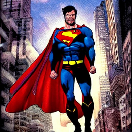 AIDreamer1's tweet photo. Wolverine as Superman in New York City #StableDiffusion #aiart #generativeart #aidreams https://t.co/FBNTYAeR0M