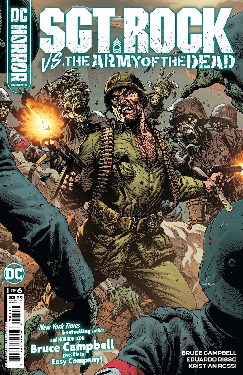 iopictures's tweet photo. First issue of “SGT ROCK VS THE ARMY OF THE DEAD” 🧟♂️ comic just arrived in the mail! #DeathNight https://t.co/vTlG0n2ZpH
