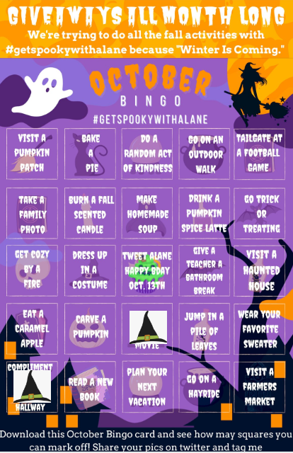 kaitsu22's tweet photo. @AlaneAdamsBooks Only 2 for me. It is still highs of 80-90 in Texas so no soup, sweaters, fires, etc. Watched Hocus Pocus 2 with my family and complimented a 4th grade class for walking quietly in the hall. https://t.co/421Xgs06uh