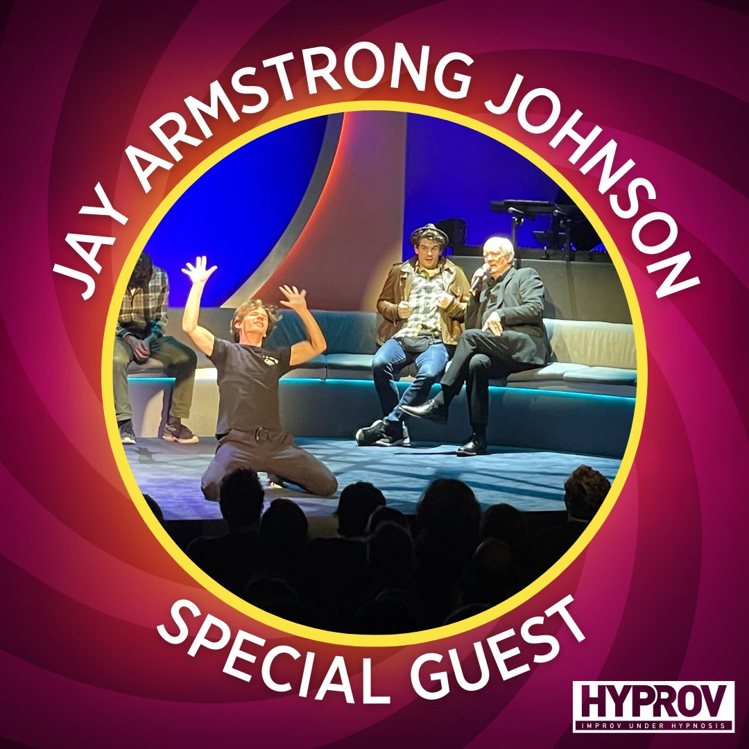 He put a spell on us and now we're his! 💅 Last night our special guest was the multitalented @jay_a_johnson! Thank you for joining in the fun at #HYPROV!