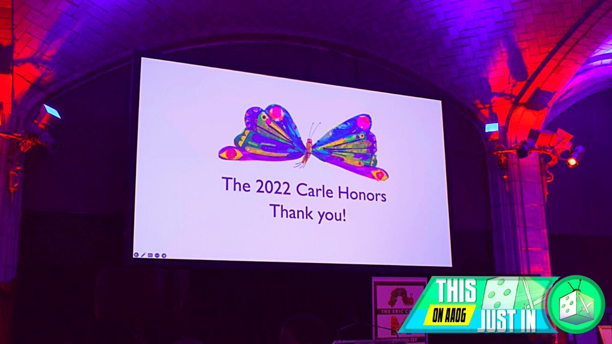 We attended The Carle Honors this year. Be sure to check out @MufsinM coverage as he dives into this amazing event!
--
allagesofgeek.com/this-just-in/t… #Kidlit  #CarleHonors @carlemuseum