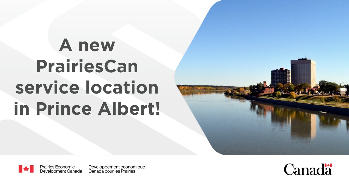 PrairiesCanEN's tweet photo. Hello Prince Albert! 

We've just opened our new service location in #PrinceAlbertSK. We are ready to serve northern #Saskatchewan better than ever.

#PrinceAlbertSK #Saskatchewan 
 
https://t.co/knpb9g8xA1 https://t.co/WpP27uo7CB