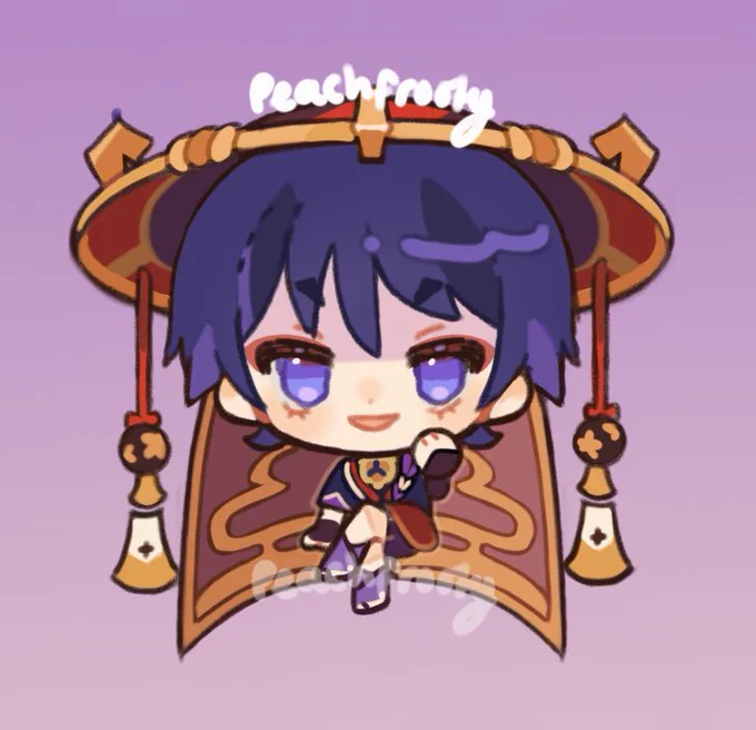 Love this little guy #GenshinImpact #原神 #scaramouche 