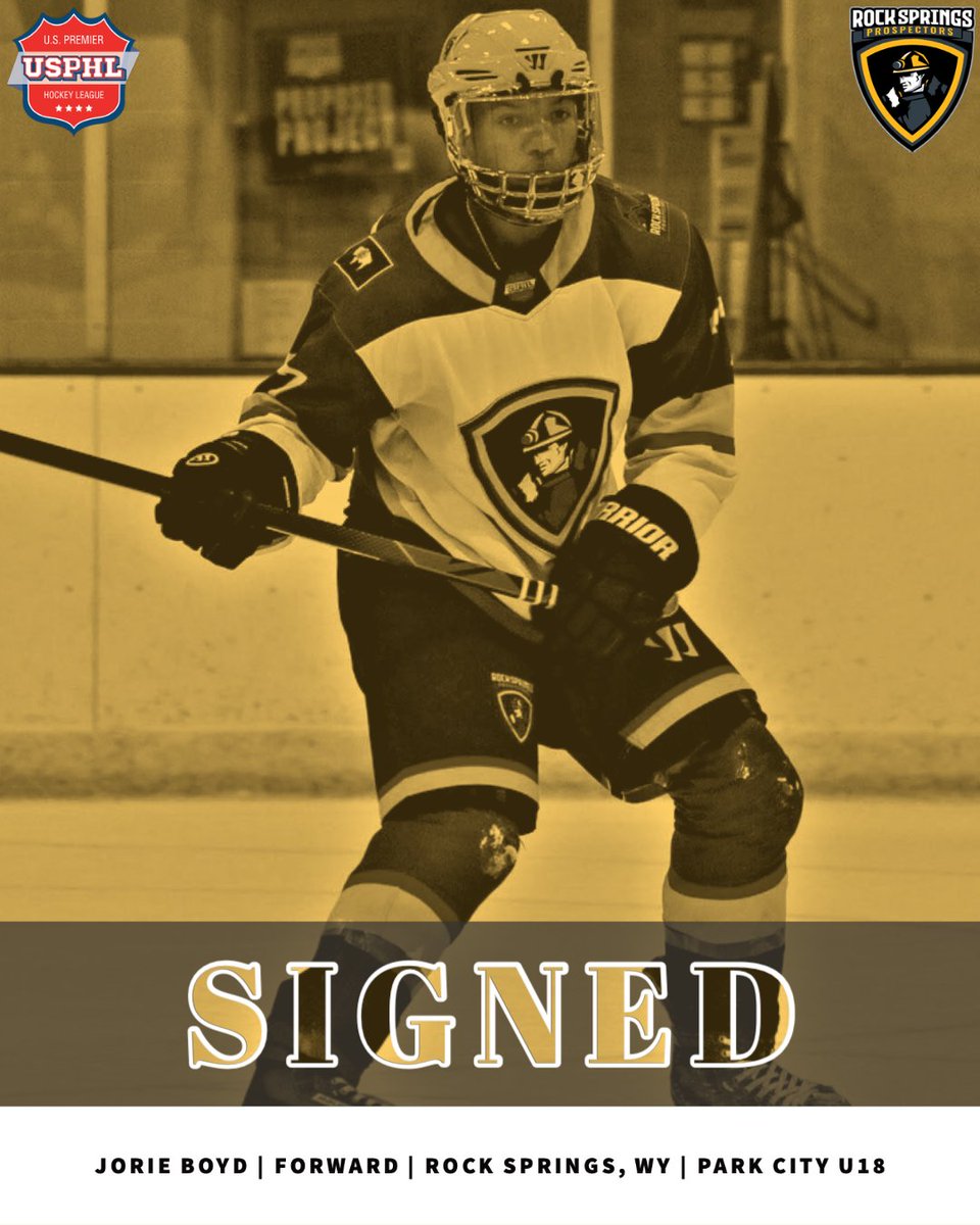 RSprospectors's tweet photo. It's not exactly new news, but we'd like to formally announce the signing of local standout Jorie Boyd for the 22/23 @USPHL season!

Don't miss Jorie tomorrow as the Prospectors take on the Ogden Mustangs. Get your tickets HERE: https://t.co/sFWeAlx4t0 https://t.co/v7hbvUtIwh