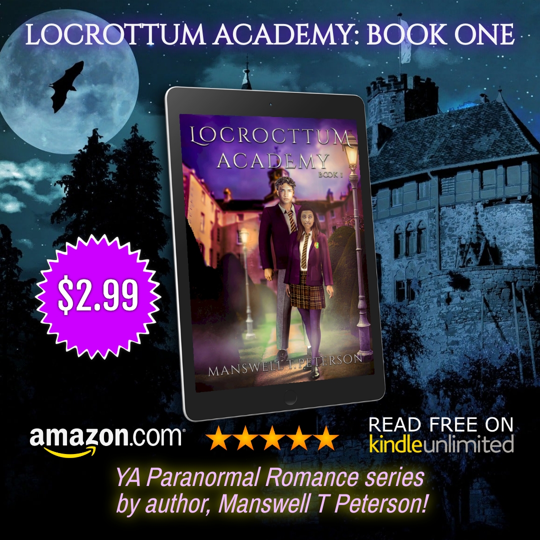 Author_Promos's tweet photo. 💜 YA Paranormal Romance Academy series by author, Manswell T Peterson! 💜Grab your copy now, or FREE with KU: https://t.co/ucH0kuGBBB
#uf #YAPNR #YARomance #YAacademy @manswellp https://t.co/y9MBQeDtKO
