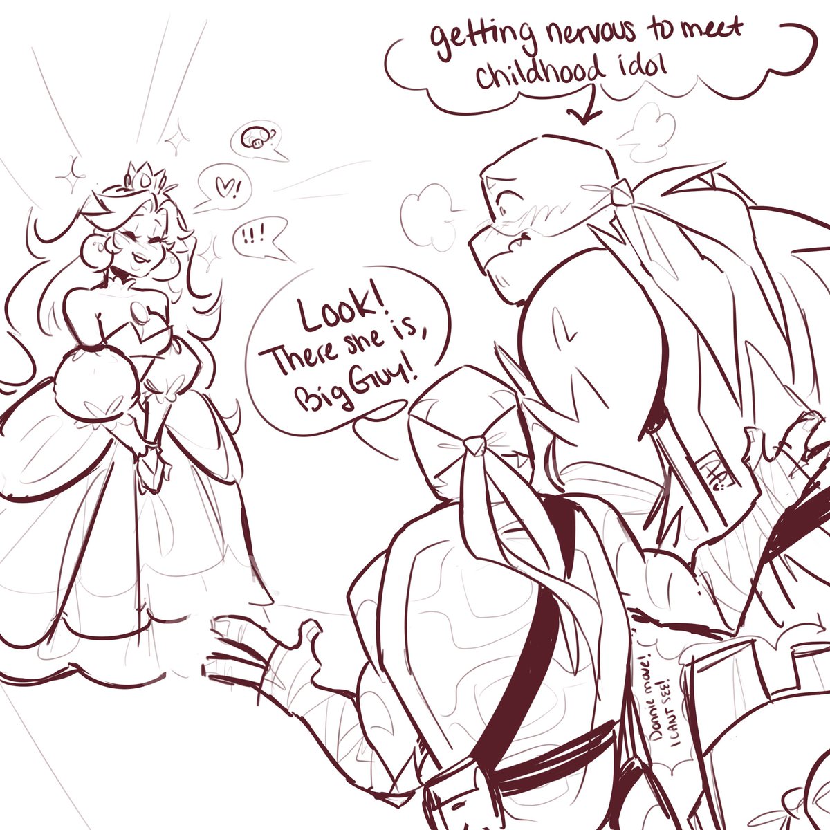 HoneyLemon_UwU_'s tweet photo. Raph gets to meet his childhood idol Princess Peach!✨💕

#rottmnt #UnpauseRiseoftheTMNT #SaveRiseoftheTMNT #saverottmnt #UnpauseROTTMNT #rottmntmovie #PrincessPeach https://t.co/gKeLVCONLb
