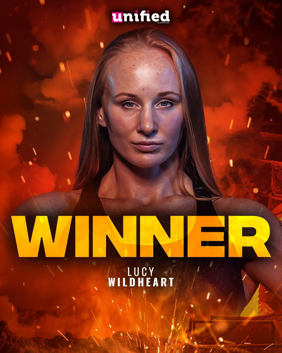 Unified_Promo's tweet photo. 💪 Dominant.

@LucyWildheart wins every round against Claudia Ferenczi to move to 10-1 👏

Tune in here 👉 https://t.co/gDav398LGL https://t.co/Kb1w09oqOJ