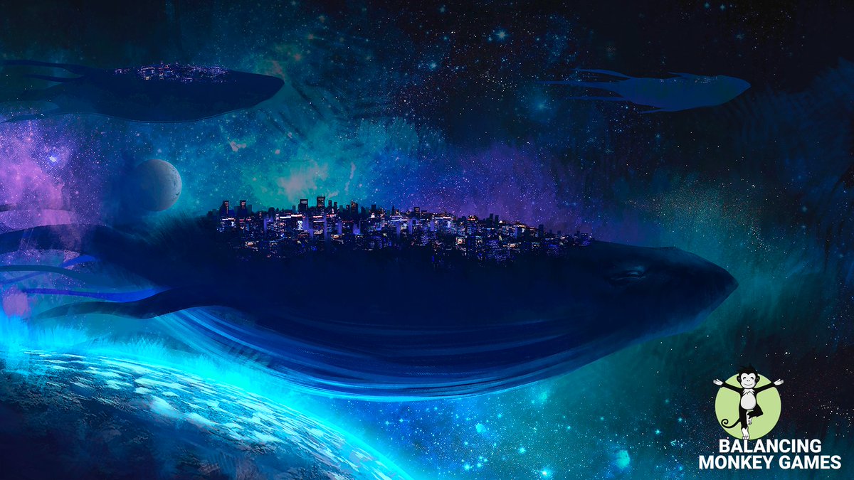 BalancingMonkey's tweet image. Hey #PAXAUS ! 

We've been working on the sequel to #BeforeWeLeave, our award-winning maiden title where you rebuild civilisation in your own cosy corner of the universe 🐋 

This time, we’re making a city builder on the back of a Space Whale!