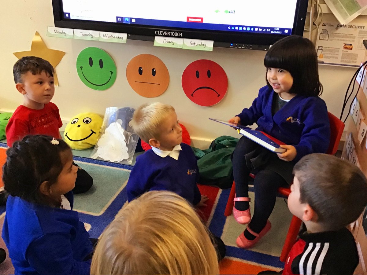 DeltaStrand's tweet photo. It was fabulous to see our youngest children being the Teacher!
In Nursery we started our new book this week, Meg and Mog, our children enjoyed retelling the story to each other, they included actions and a witchy voice! @DeltaStrand @Talk4Writing #DeltaStrandReading https://t.co/yKVR6R0s3l