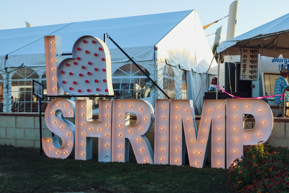 We had a lot of fun Thursday, here’s a few highlights! 🍤 

Still plenty of time to join us today, Saturday, &amp; Sunday at 101 Gulf Shores Pkwy (where Hwy 59 meets Beach Blvd).

Learn more at myshrimpfest.com