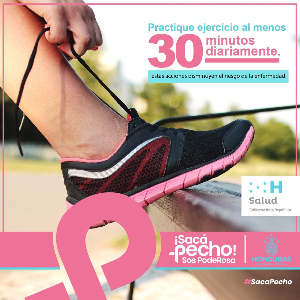 RSD_CORTES's tweet photo. Para reducir el riesgo de Cáncer de Mama, es importante una dieta rica en frutas y vegetales, evitar el tabaco y alcohol, tener peso adecuado y actividad física al menos 30 min. al día.
¡Sacá Pecho! Sos PodeRosa🌸
“Trabajando con Transparencia por un Sistema de Salud Diferente🙌 https://t.co/WfaHnUhkOA