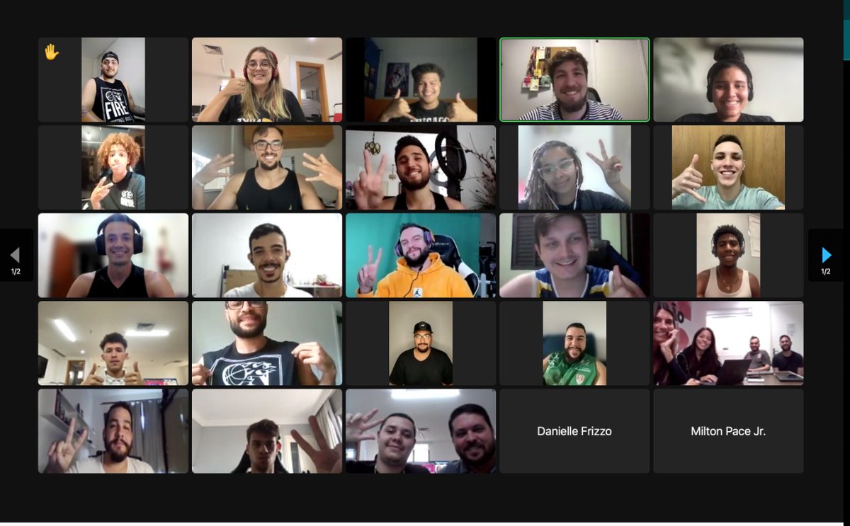 NBB's tweet photo. QUE EVENTO, QUE GALERA! 🤩🏀

Nesta tarde, reunimos diversos criadores de conteúdo em um evento especial focado 100% no basquete brasileiro! 💪

Falamos sobre reels, conversamos com a galera do TikTok e ainda apresentamos todos os detalhes do #NBB 22/23! 🔥

#NossoBasquete https://t.co/umrLU7f4sB