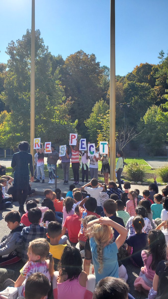 AISPrincipal's tweet photo. What an awesome day learning about the word of the month as an AIS community! #AISPride @Danburyk12 @SuperDanburyk12 https://t.co/tzVj1PIYJp