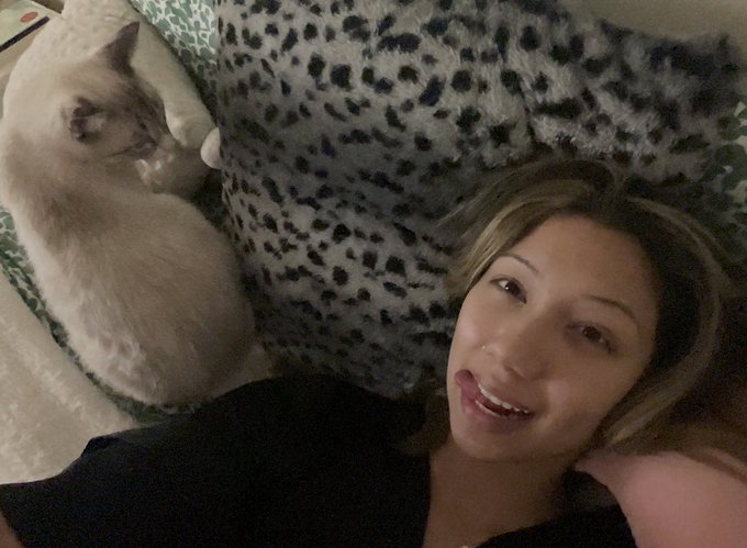 Still cute without makeup 🐱💫 https://t.co/jmnoE26623