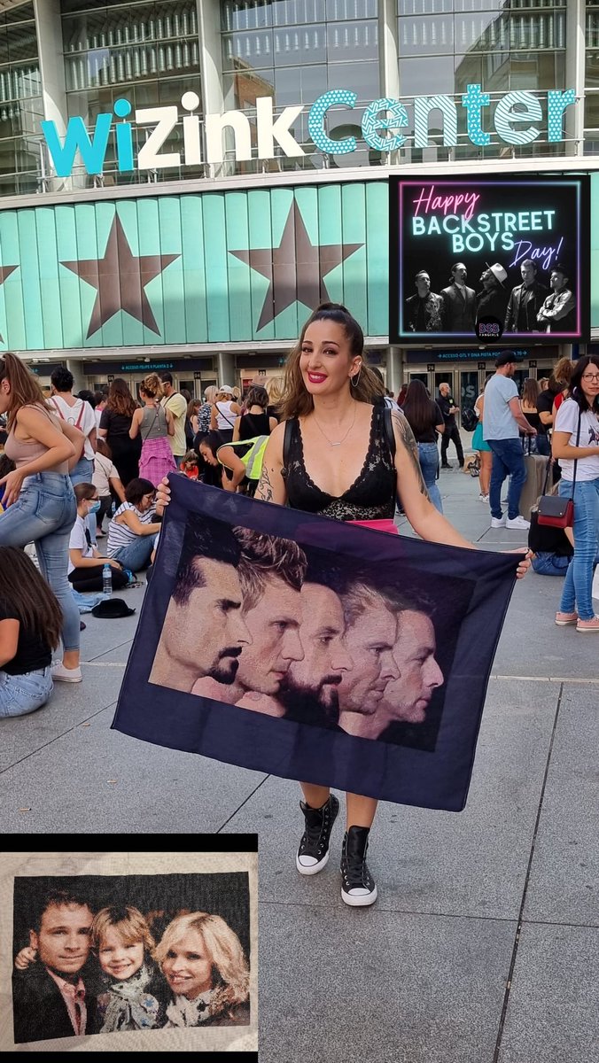 29Rodilla's tweet photo. Happy @backstreetboys Day!!! 
@nickcarter @brian_littrell @kevinrichardson @howied @aj_mclean
Miss U!! What a great concert in Madrid😍  See U soon💗 https://t.co/l3GB72dJW7