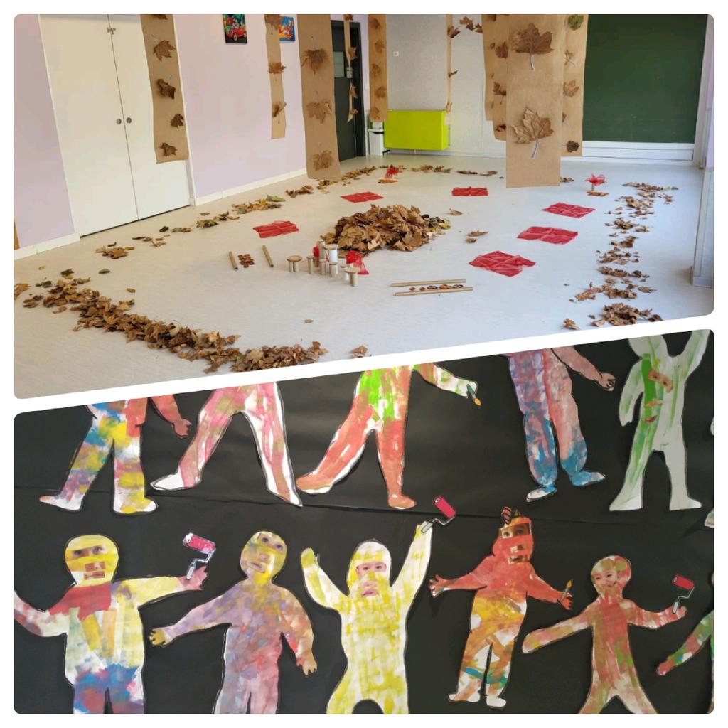 Ana87308098's tweet photo. Esta semana en Nursery trabajamos el otoño y nuestro cuerpo... @HBSTORREJON https://t.co/sCbFBUTXH7
