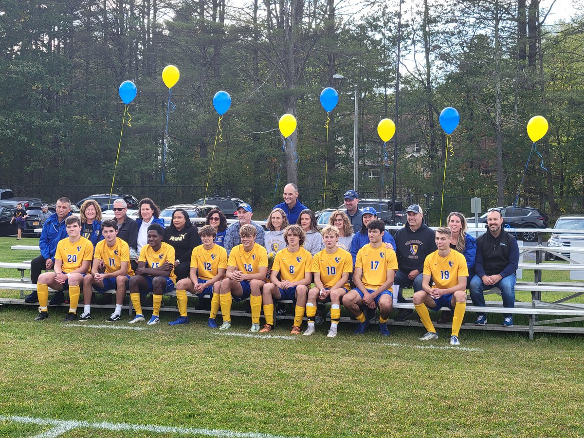 Congratulations to our senior varsity soccer players and their families. Thank you for your commitment and dedication to the program. We are proud of all you have accomplished.