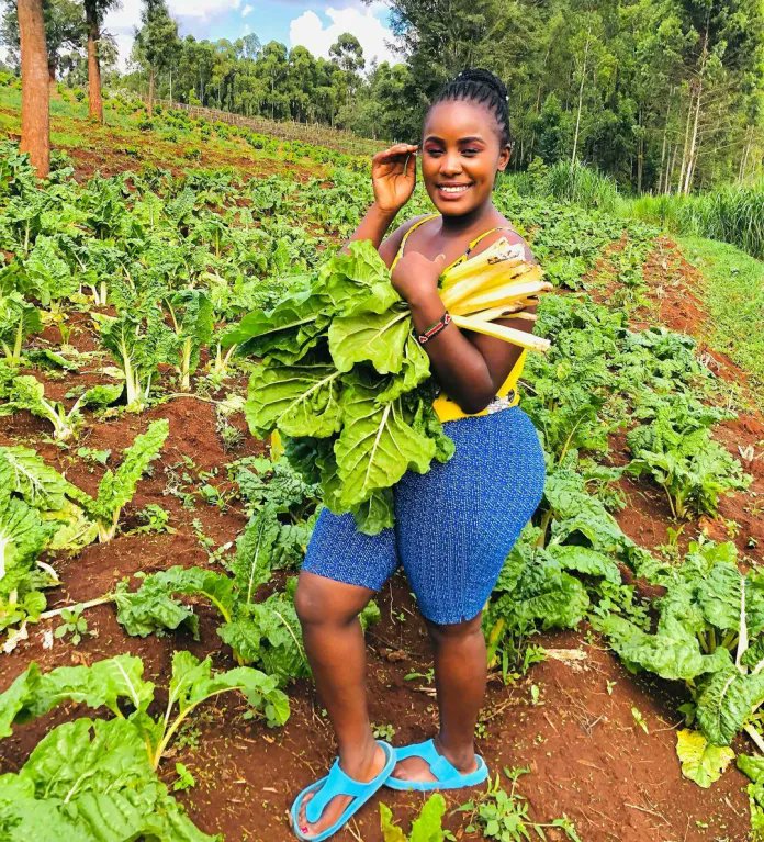 FarmersTrend's tweet photo. SLAYING ON THE FARM

The new generation culture in agriculture 

#VeraSidika
uhunye
#AgTwitter https://t.co/pOAxleVj67