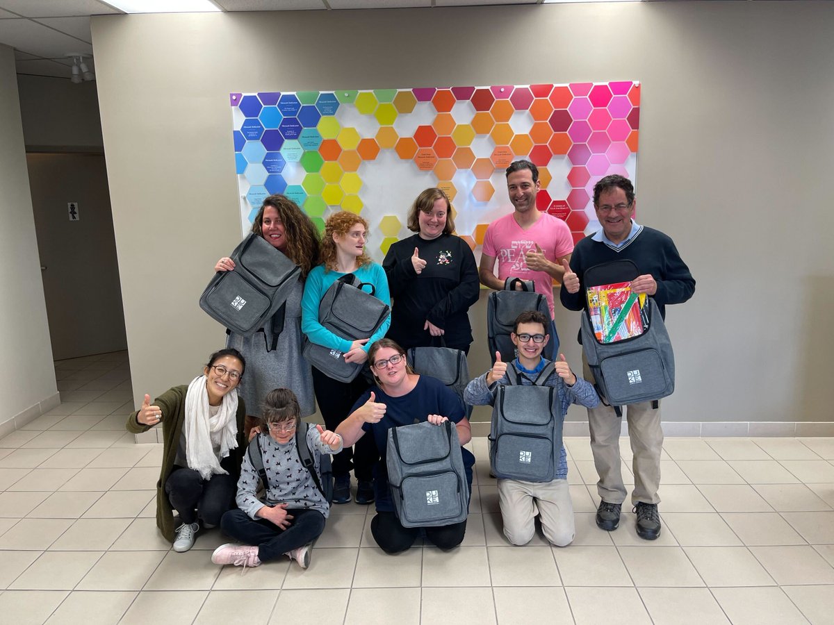 pasternakyc's tweet photo. @DANI_toronto helps adults with disabilities achieve their dreams. That is why I was more than honoured to donate 20 @DUKEHeightsBIA backpacks with supplies to the great individuals today at the Magnetic Campus.  #yorkcentre #downsview #ward https://t.co/EhRPza8WC6
