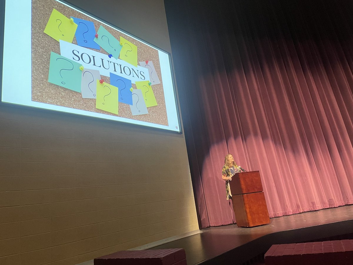 cumiskeyj's tweet photo. It was an incredible day of learning in Lamphere about being Trauma-Informed with Shenandoah Chefalo. She’s an inspiration to us all. It was awesome to be learning together as an entire district today. https://t.co/JKClXxwj8A