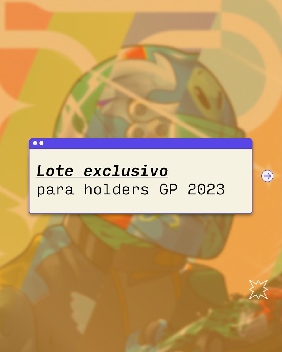 Pra você que é holder, ou que tá pensando em se tornar...aqui mais 3 razões pra ser parte dessa comunidade incrível!

Além da oportunidade única de vivenciar esse momento e de ser parte de uma comunidade unida em prol da Fórmula 1, novos benefícios estão sendo anunciados!

#NFT