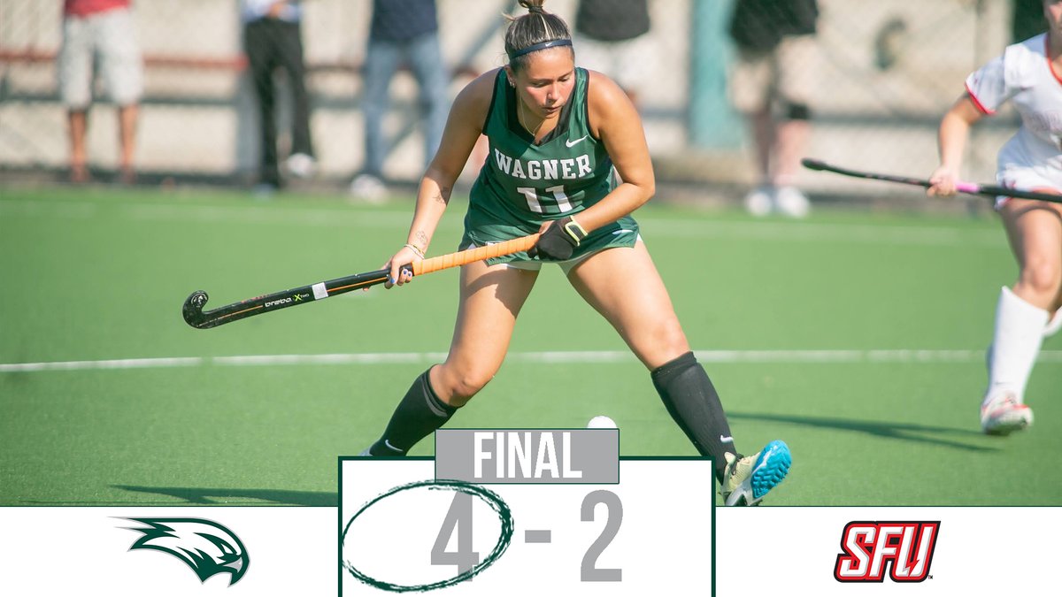 WagnerCollegeFH's tweet photo. 2-0 in conference play! https://t.co/xjAaV9Diz1