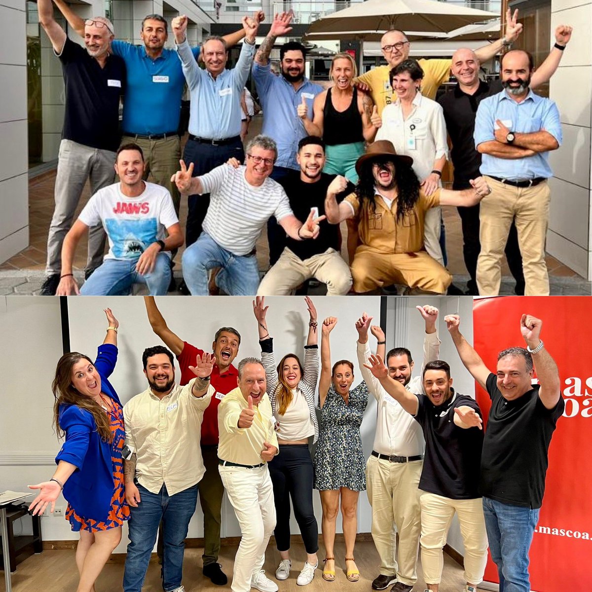 Esta semana he disfrutado por partida doble con estos Equipazos!! Taller de Liderazgo y Motivación con #mascoa <a href="/SolCostablanca/">Sol Costablanca</a> @AlicanteGranSol <a href="/MeliaCareers/">𝗠𝗲𝗹𝗶𝗮 𝗖𝗮𝗿𝗲𝗲𝗿𝘀</a>