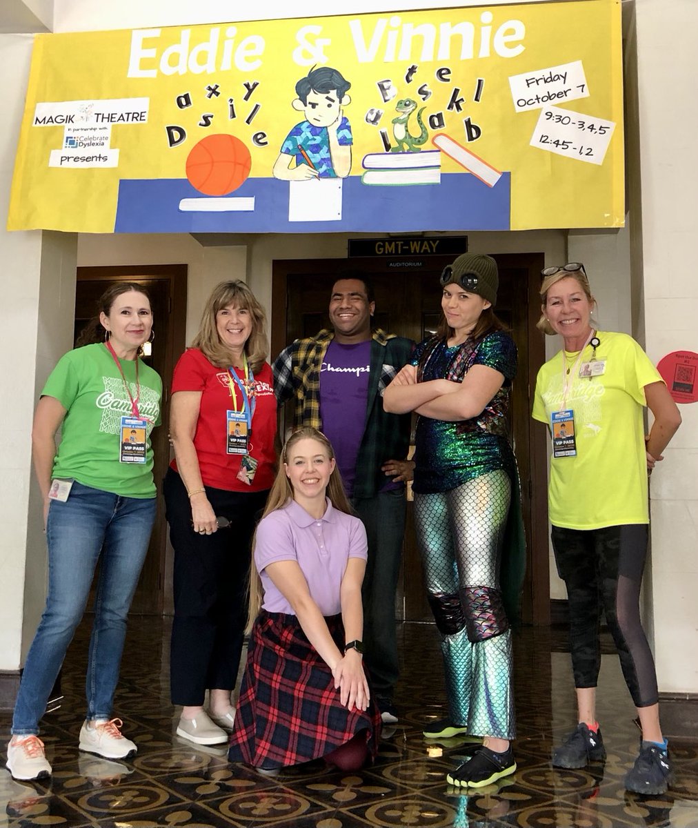 Best student quote after watching ⁦<a href="/TheMagikTheatre/">Magik Theatre</a>⁩ today, “Thank you for bringing the show to ⁦<a href="/Cambridge_AH/">🐴Cambridge Elementary AH</a>⁩. I didn’t know how hard school is for my friends.” #empathy ❤️⁦<a href="/Celebr8Dyslexia/">Celebrate Dyslexia</a>⁩ ⁦<a href="/TXCommArts/">Texas Arts</a>⁩ #DyslexiaAwarenessMonth