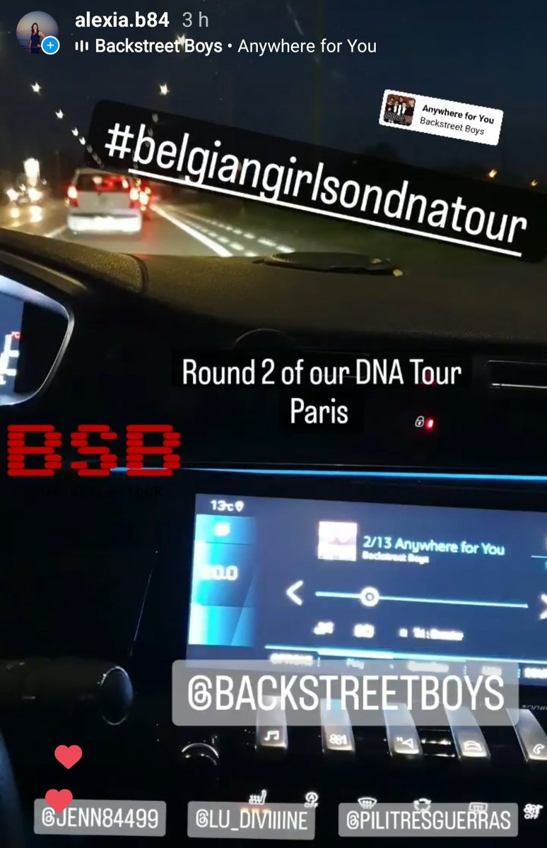 alexia84's tweet photo. Round 2 of our DNA Tour => Paris #belgiangirlsondnatour @backstreetboys @nickcarter @aj_mclean @brian_littrell @kevinrichardson @howied https://t.co/Nfc3d5AnPS