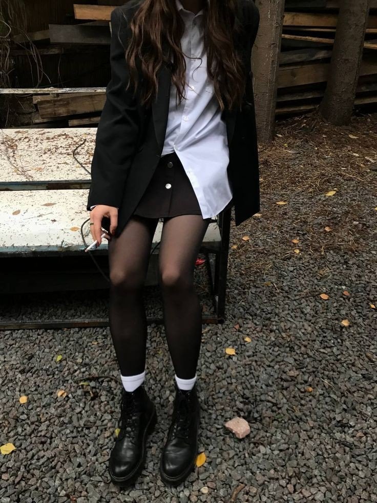 tightsandsocks2's tweet photo. Black tights and white socks #Black #tights #and #white #socks #blacktightsandwhitesocks https://t.co/WfA3cL8BFs