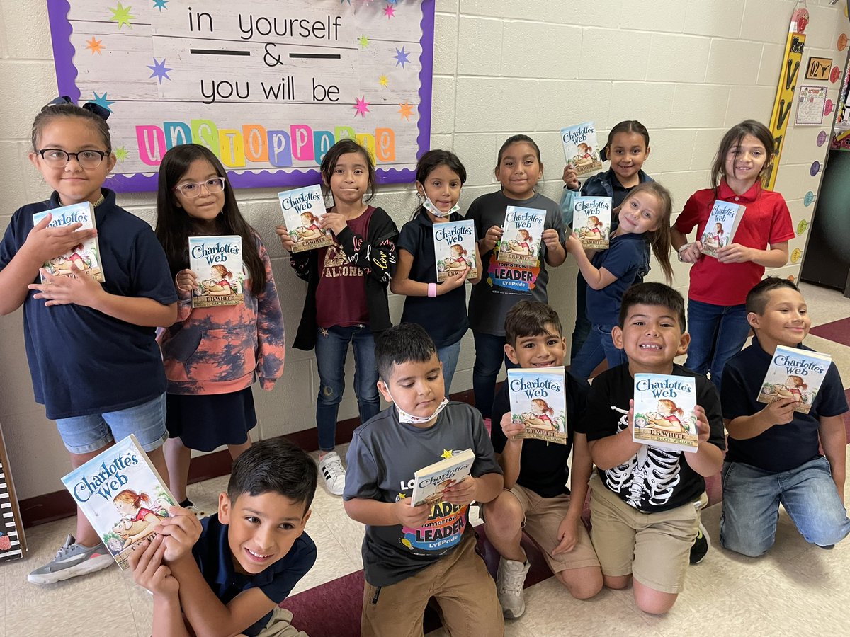 Rosales_LYE's tweet photo. The kids didn’t want the story to end. They learned the true meaning of friendship and determination . They even asked if there was Part II! Thank you @CIS_Ms_Robles _LYE for donating these books to my students. They were so honored to have their own classic book Charolett’s Web https://t.co/WpqnMlH64c