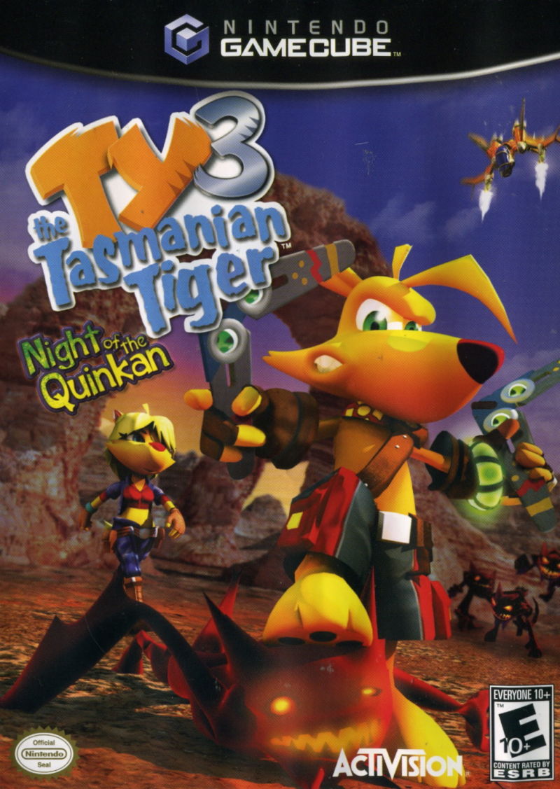 iamjosecelorio's tweet photo. 🎮 Octubre 11, 2005: Ty3 the Tasmanian Tiger: Night of the Quinkan llegaba a #GameCube, #PS2 y #Xbox. #jcgaming #Ty3 #TyTheTasmanianTiger https://t.co/nLR2REXgV6