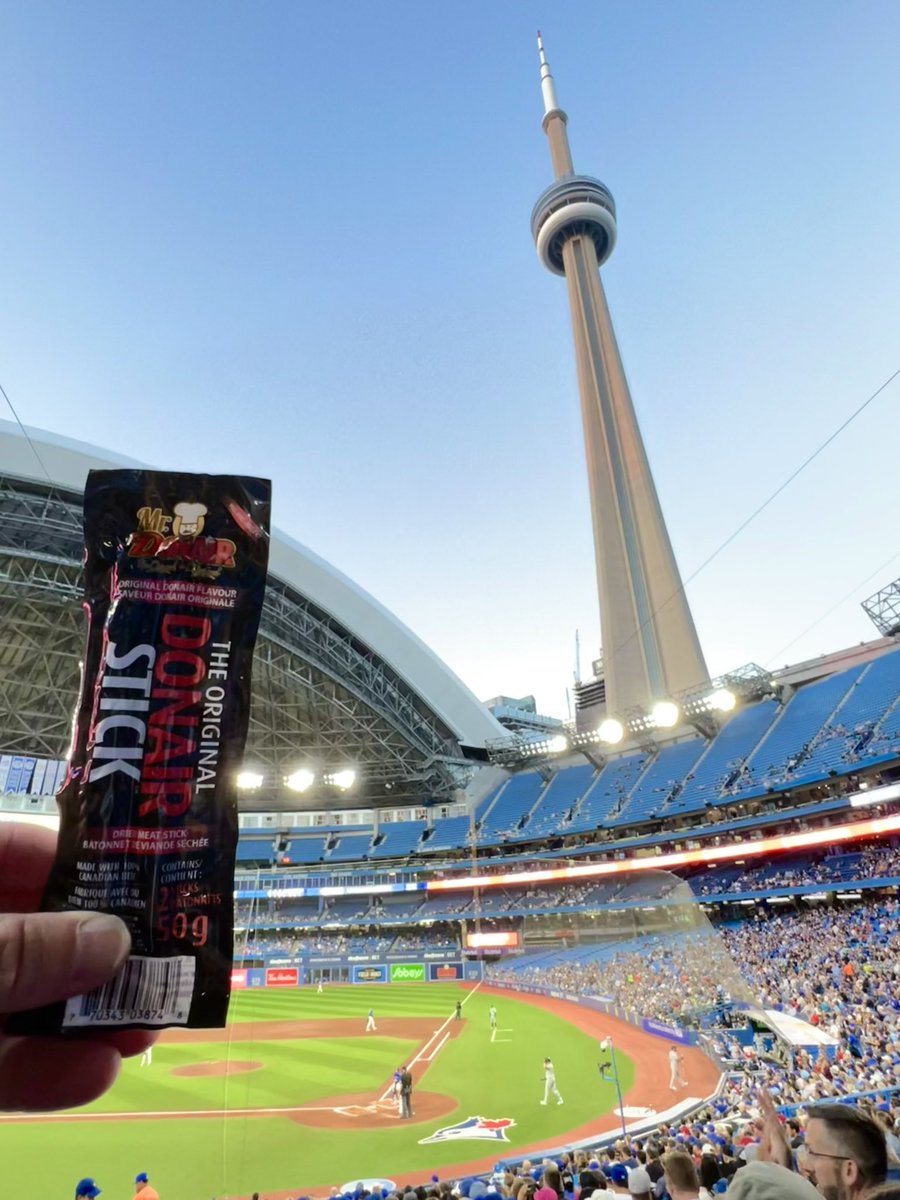Donair anywhere. 🇨🇦⚾️ 

Let’s go Blue Jays! 

Available at <a href="/sobeys/">Sobeys</a>, @needsconvenience, <a href="/gianttigerstore/">Giant Tiger Store</a> &amp; Great Canadian Dollarstores &amp; other retailers near you! 

#gojaysgo #toronto #bluejays #gameday #canadaeh #donairs #wildcardweekend #ballparkfood #nextlevel #donairlove