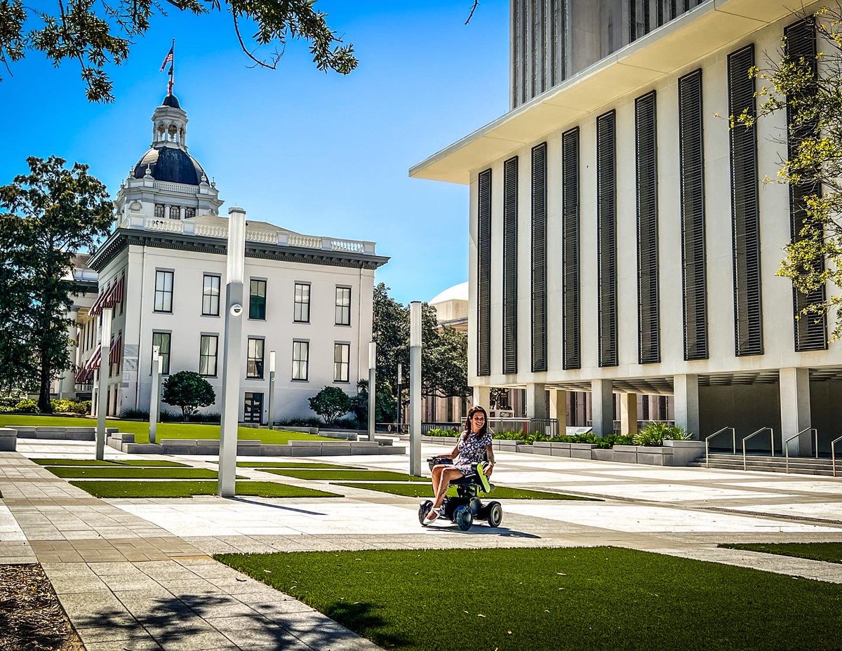 The original Florida Capitol building has such a fascinating history, and I’m so glad I got to learn more about my home state during my accessible tour in my <a href="/WHILL_US/">WHILL US</a> C2!

<a href="/Visit_Tally/">Visit Tallahassee</a> #ihearttally