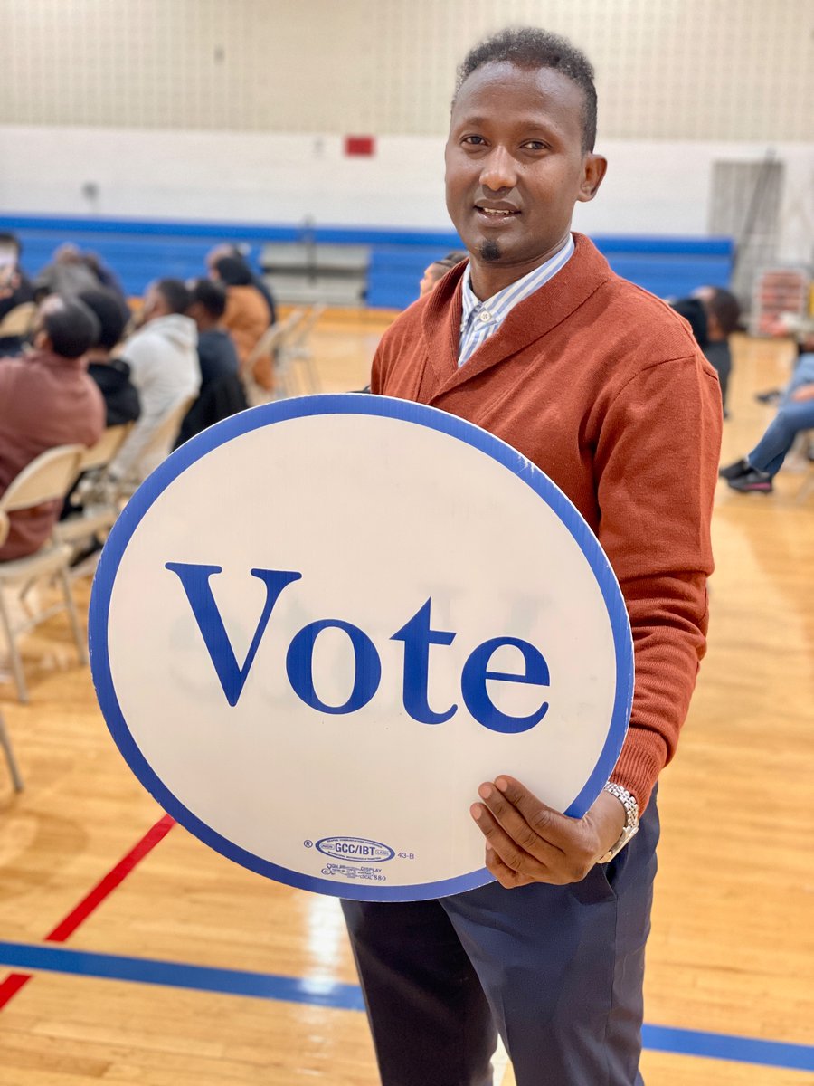 #VoteBlueIn2022 with Yahye 🗳️ Voting is now open in person or by mail. #BeAVoter <a href="/MinnesotaDFL/">Minnesota DFL</a> <a href="/electmnhousedfl/">Minnesota House DFL Campaign</a> @FlipMNSenate <a href="/Tim_Walz/">Tim Walz</a> <a href="/peggyflanagan/">Peggy Flanagan</a> <a href="/EllisonCampaign/">Keith for Attorney General</a> <a href="/MNSteveSimon/">Steve Simon</a> <a href="/BlahaForAuditor/">Blaha for Auditor</a>