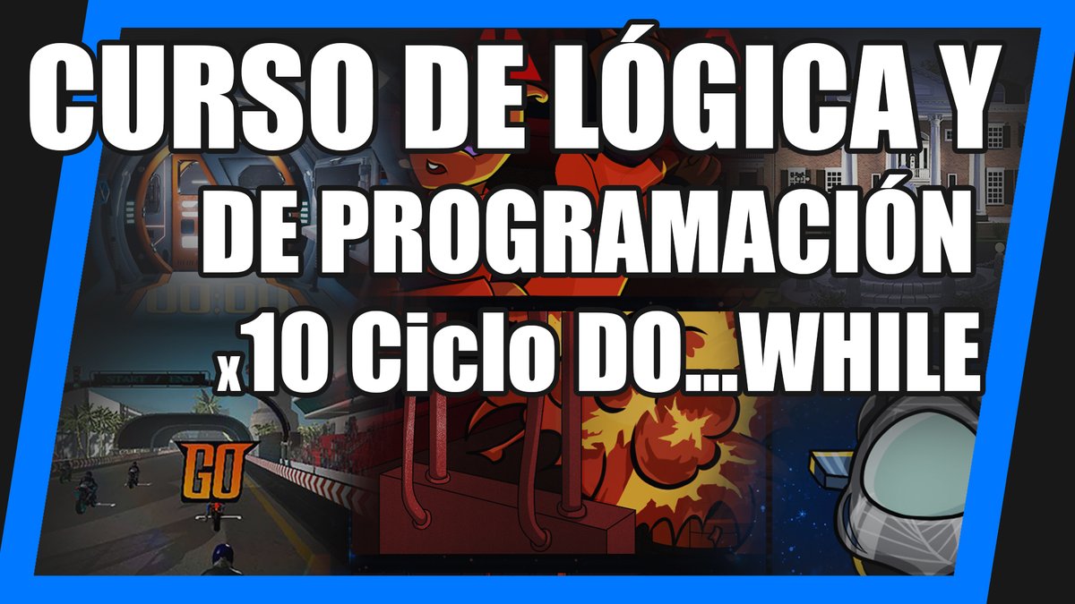 043Academy's tweet photo. Empezando la transmisión de la clase 10. Ciclo Do... While en este momento!!! #lógica #programación #programador #videojuegos #aprende #claseonline #cursosonline #clasesvirtuales #gratis #dowhile #ciclohacermientras #lenguajealgorítimico https://t.co/IFJ6ix1aQW